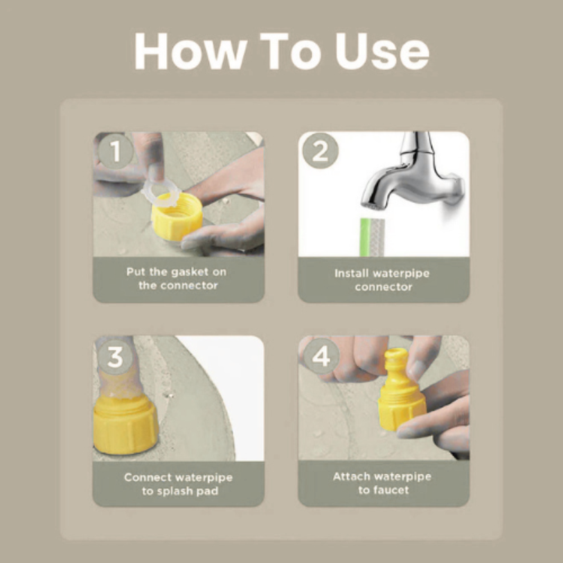 HalaHub™ Sprinkler Pad